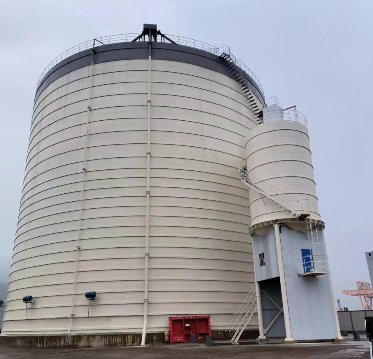 昌江10万吨水泥钢板库